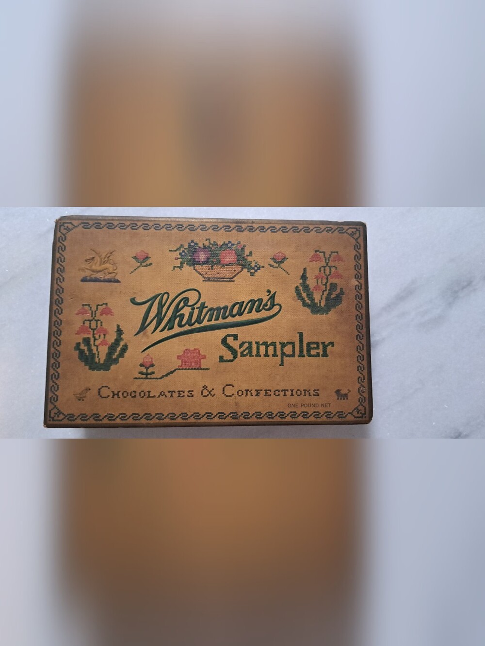 Empty 1960 - 1963 Whitman's Sampler Box